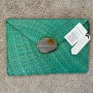 KAYU DESIGN CLUTCH - NEW WITH TAGS